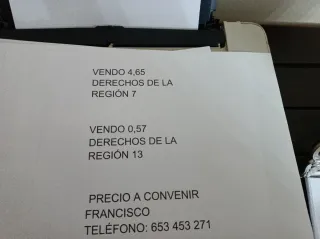 Derechos de la PAC - Venta