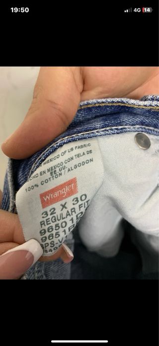 Jeans blu lavaggio vintage