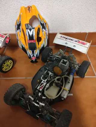 Coche RC Buggy 3 unidades Hyper 8-8,5pro