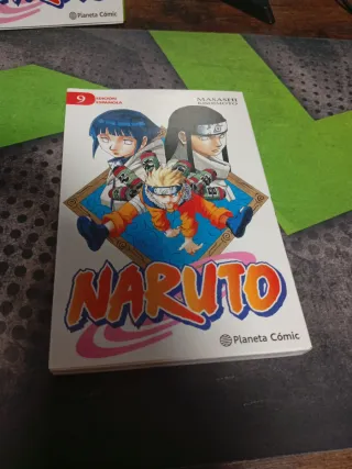 Lote de mangas de Naruto 1,8,9,10,11,12,13