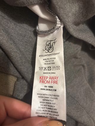 Sudadera SikSilk Gris