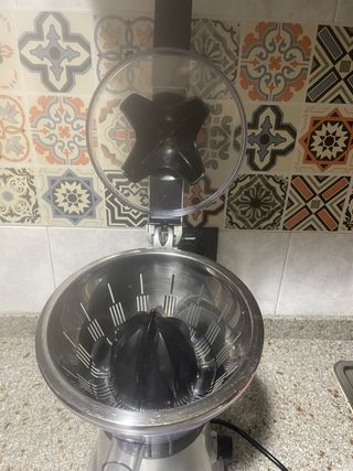 Exprimidor Krups Plata y Negro