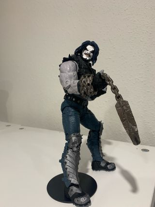 Figura Lobo DC Mc Farlane. 17 cms de altura aprox.