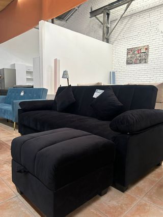 Sofá cama 3 plazas con puff NUEVO