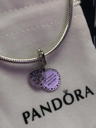 Charm doble Pandora Casa Gryffindor Harry Potter