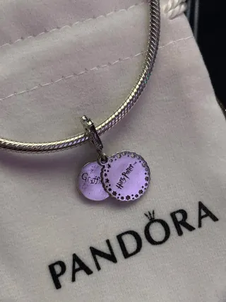 Charm doble Pandora Casa Gryffindor Harry Potter