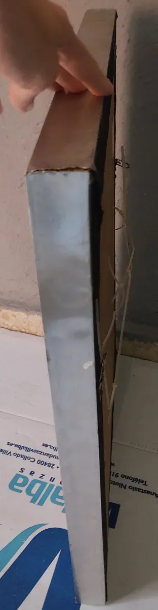 Espejo Marco Metal Plata