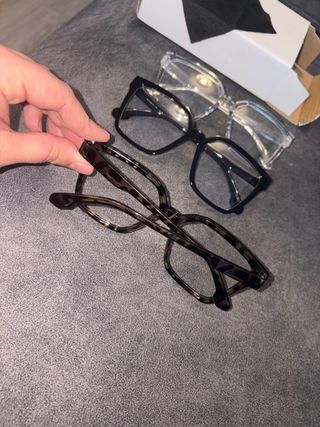 Pack 3 gafas de pasta