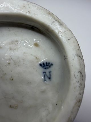 Figura Capodimonte Soldado Napoleónico S.XIX