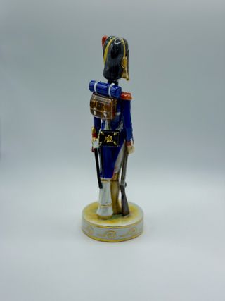 Figura Capodimonte Soldado Napoleónico S.XIX