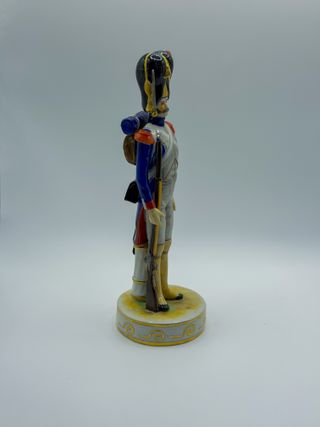 Figura Capodimonte Soldado Napoleónico S.XIX