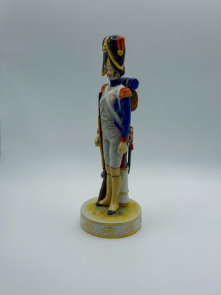 Figura Capodimonte Soldado Napoleónico S.XIX