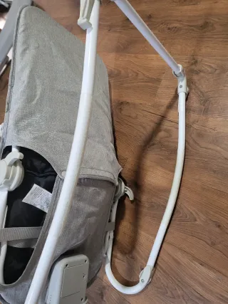 Hamaca/Silla Bebé Gris y Mostaza