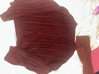 Jersey de punto con rombos