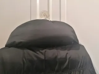 Cazadora acolchada negra Inside