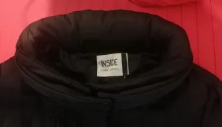 Cazadora acolchada negra Inside