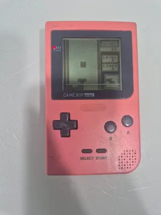 Nintendo Game Boy Pocket Rosa