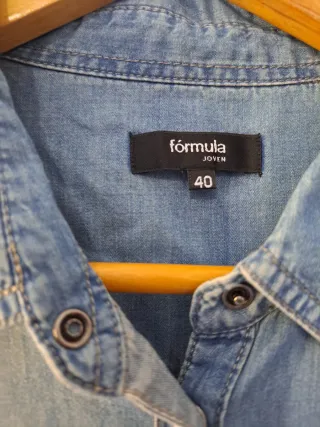Camisa vaquera mujer