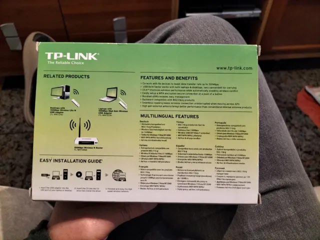 Adaptador WiFi TP-Link TL-WN722N