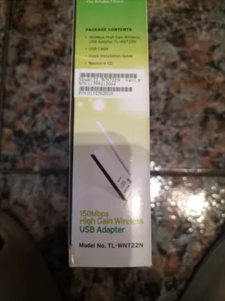 Adaptador WiFi TP-Link TL-WN722N