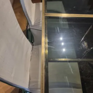 Mesa Comedor Extensible Cristal y Metal