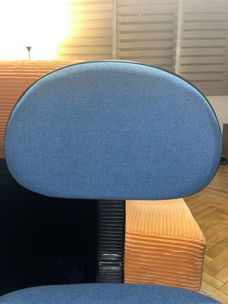 Silla de escritorio infantil azul