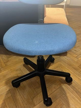 Silla de escritorio infantil azul