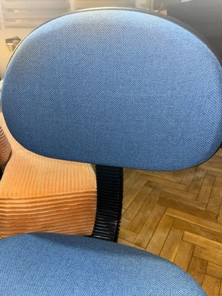 Silla de escritorio infantil azul