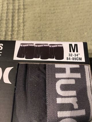 3 Boxer Briefs Hurley Talla M