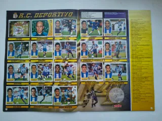 Álbum Liga 2003-2004 Este, colocas sin pegar.