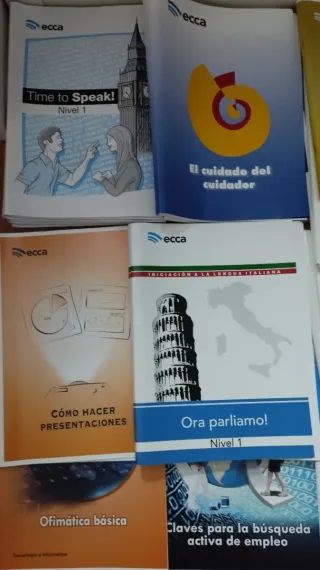 Lote de 20 libros de Radio ECCA