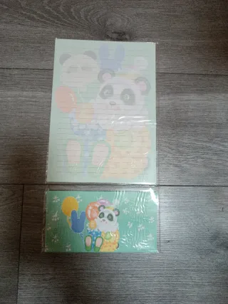 Set Cartas Perfumadas Carny Panda