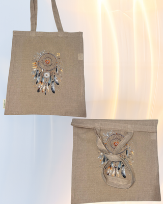 Bolsa de algodón con estampado