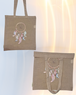 Bolsa de algodón con estampado