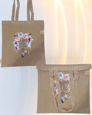 Bolsa de algodón con estampado