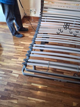 Cama articulada eléctrica somier láminas