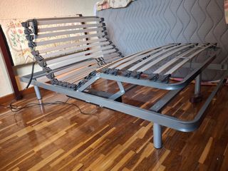 Cama articulada eléctrica somier láminas