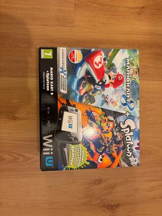 Nintendo Wii U Mario Kart 8 + Splatoon Premium Pack