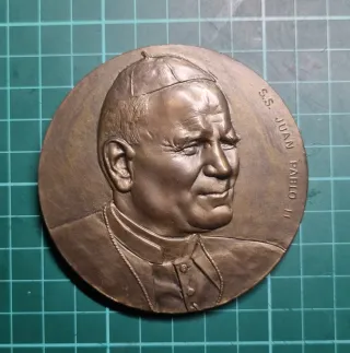 Medalla S.S. Juan Pablo II FNMT Bronce