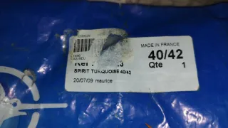 Aletas de piscina azules