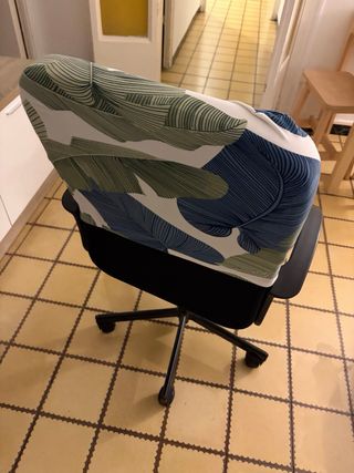 Silla de oficina Ikea negra