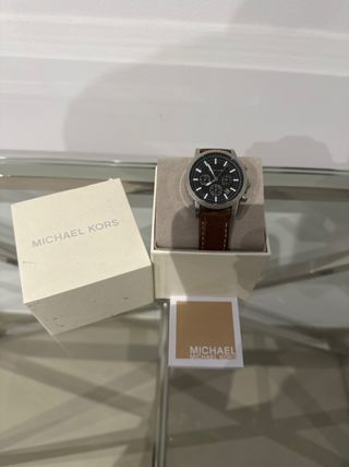 Reloj Michael Kors Negro y Marrón