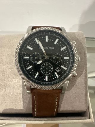 Reloj Michael Kors Negro y Marrón