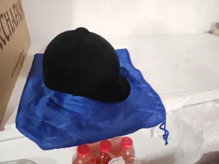 Casco de hípica negro 58 talla m