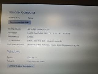 Portátil Toshiba Satellite Z30-B-100 8GB 256GB SSD