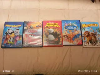 Lote 13 Películas DVD Infantiles (Español)