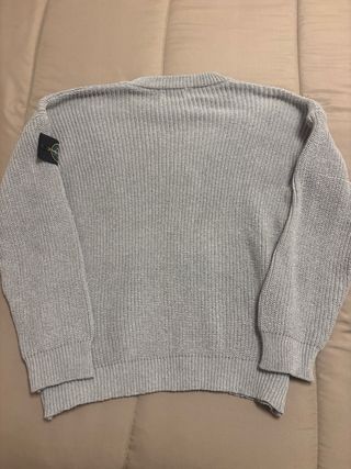 Maglione Stone Island Grigio Lana