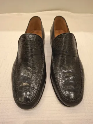 Zapatos Bally Piel Negra