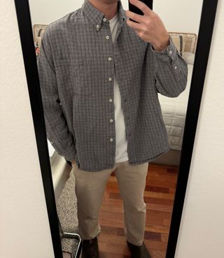 Camisa American Vintage Algodón T.L