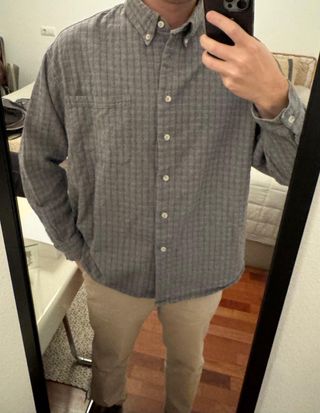 Camisa American Vintage Algodón T.L